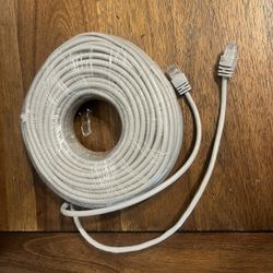 100ft cat5 cat5e cat6 internet cable ethernet cable for modem xbox playstation computer imac apple macbook Ip security POE camera  Also have 60ft 