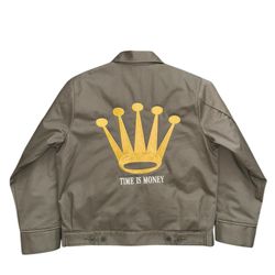 Rolex Embroidered Time Is Money Jacket