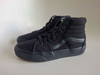 Vans Sk8-Hi Black/Black High Top Sneakers Unisex Pre-owned