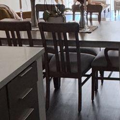 Ethan Allen Wooden Dining Table 