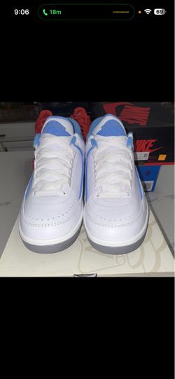 Air Jordan 2 Low White University Blue Sneakers
