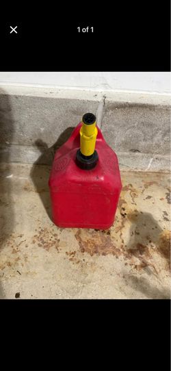 2 gallon filled can