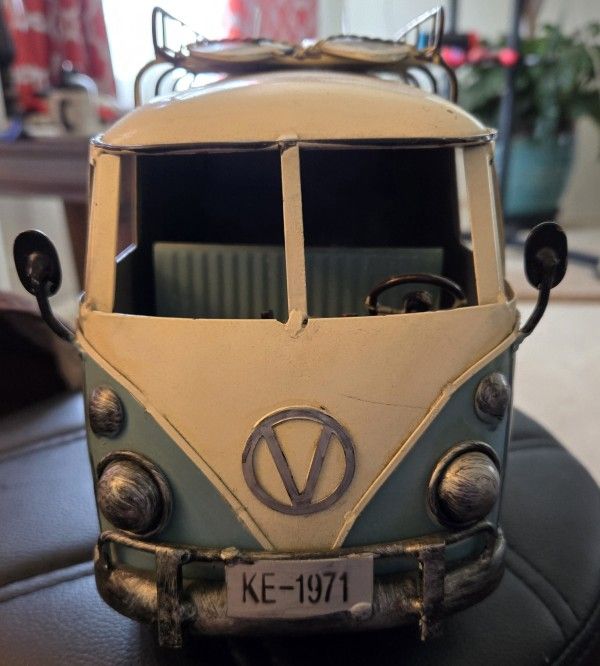 Volkswagen metal bus toy