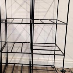Heavy‑Duty Metal Wheel Display Racks