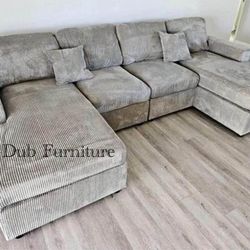 New Grey Sectional Couch 