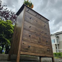 MARVELOUS Modern Solid Wood Dresser 6 Drawers 
