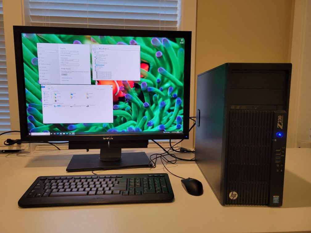 HP Z230 Tower Workstation with Zotac Geforce GTX 1660