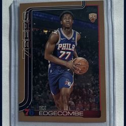 VJ Edgecomb 2025-26 Topps RC Rookie