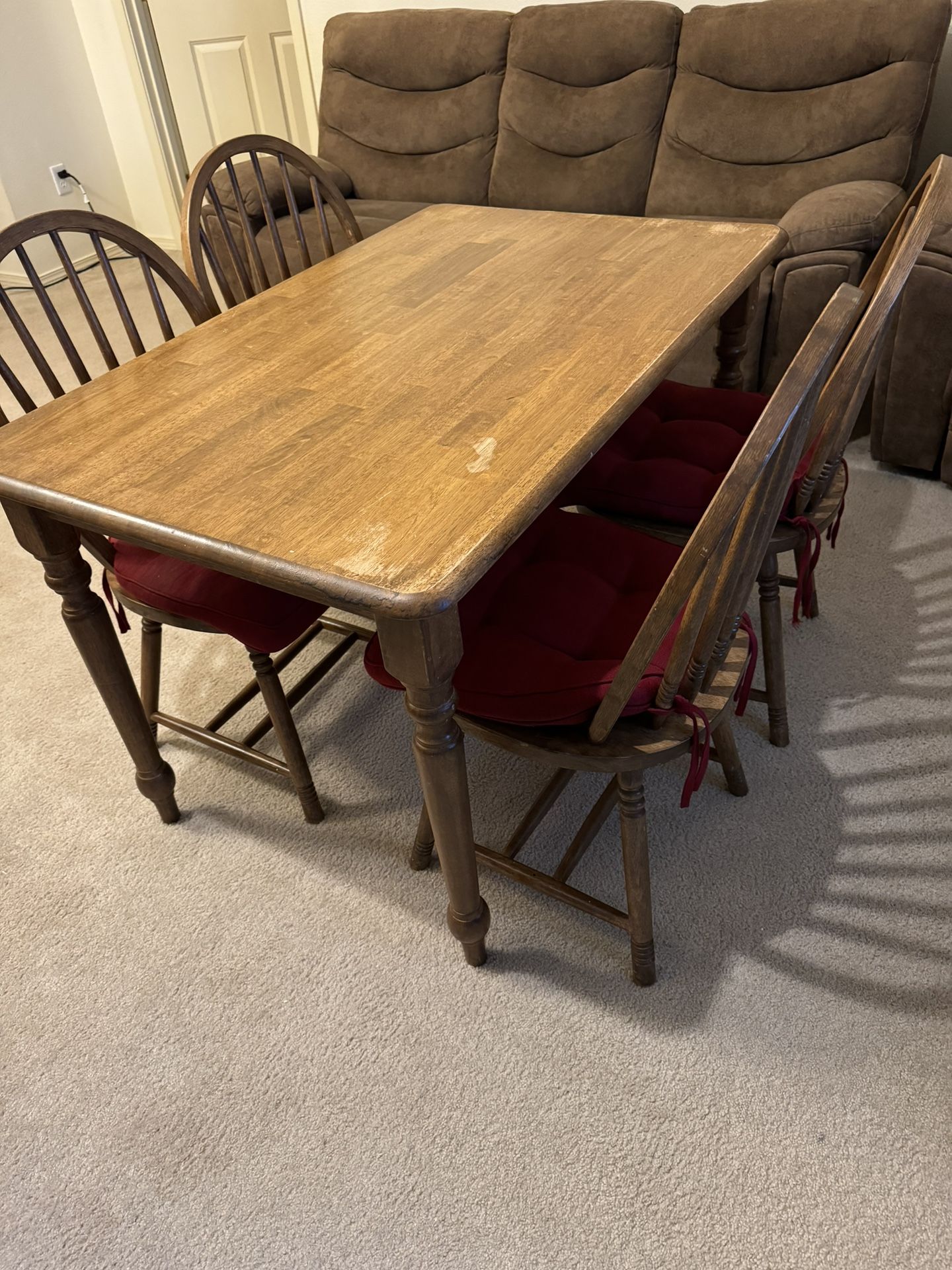 Table And chairs