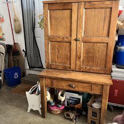Antique Wooden mail sorter Cubby 