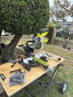 Ryobi miter saw