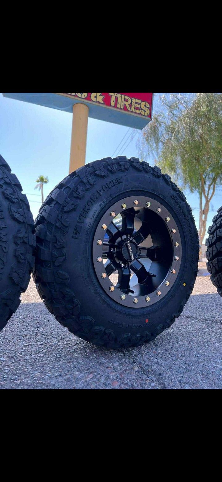 14x8 RZR Wheels And Tires 27 8.50 14