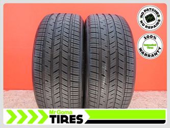 2 BRIDGESTONE DRIVEGUARD PLUS RFT 225/50R18 USED TIRES 8.4/32 TREAD RUN FLAT