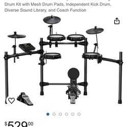 Nux Dm-210 Electronic Drum Set. 