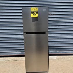 10.1 cu. ft. Top Freezer Refrigerator in Fingerprint Resistant Stainless Steel, Garage Ready