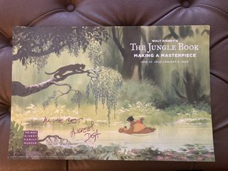 Disney D23 Expo 2022 Signed Disney Family Museum “The Jungle Book” Art Print