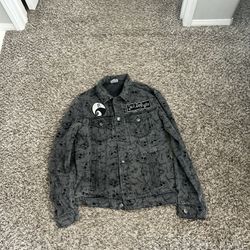 Jack Skellington Jean Jacket