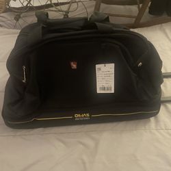 Rolling Duffle Bag with Wheels, New