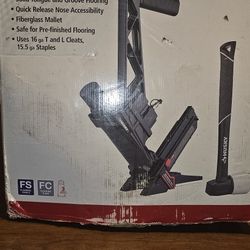 1 Brand New Husky Pneumatic Stapler And 2 Used 