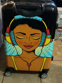Suitcase with wheels