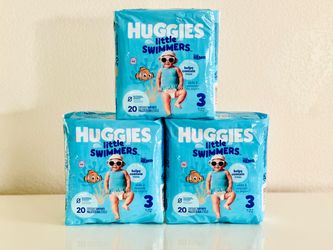 Huggies Little Swimmers Disposable Swim Diapers - Size 3