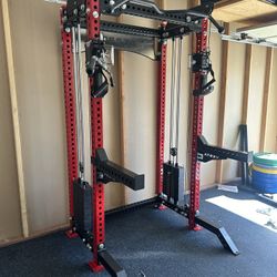 Vesta Fitness PRO SERIES 2-1 Ultimate Half Rack Functional Trainer/Gym Equipment/ Home Gym/ Fitness/ FREE DELIVERY 🚚 
