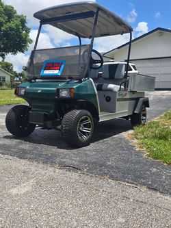 Lifted Gas golf cart