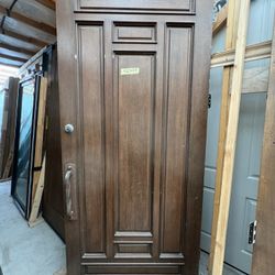 Cathedral Wood Style Door 45x96