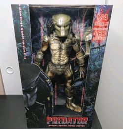 NECA Predator Special Edition Jungle Hunter 1/4 Scale 18" Action Figure LED