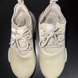 Adidas Cream Sparkle NMD’s
