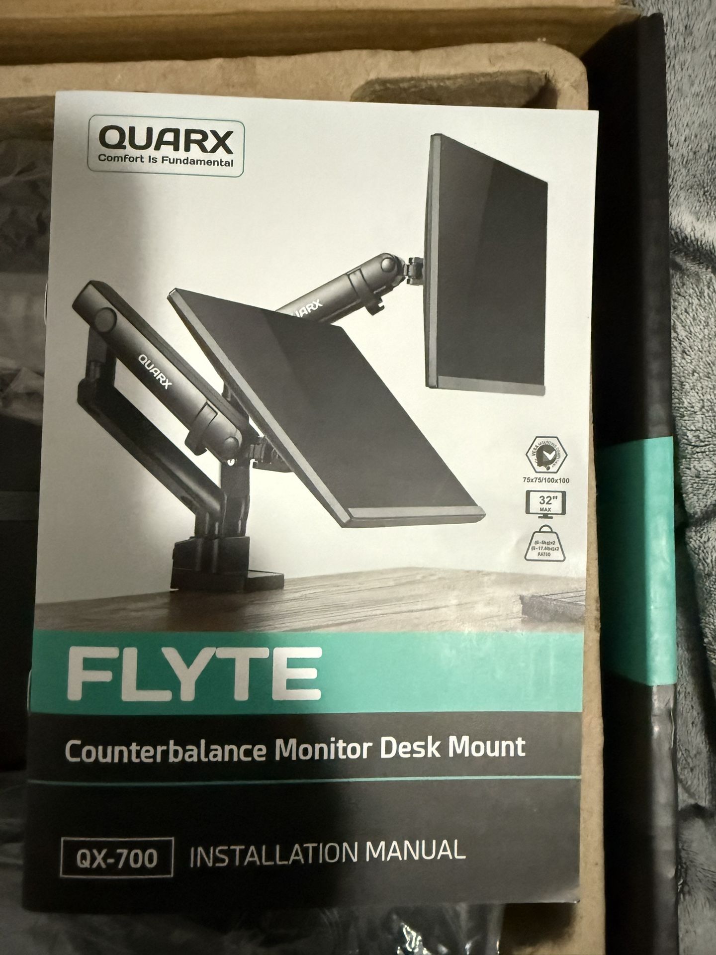 Dual Arm Monitor