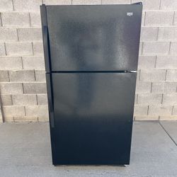 MAYTAG BLACK REFRIGERATOR 