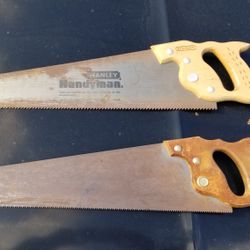 2 Hand Saws 