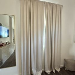 Linen Black Out Curtains