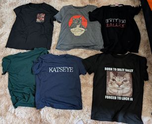 Closet Declutter - 10 Tshirts and Polo Shirts - Size Small to Medium