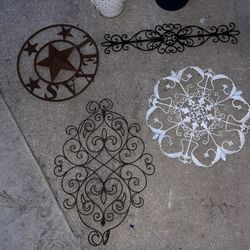 Assortment Of Iron Garden Decoración 