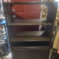 All Wood Cabinet/ With Shelves 
