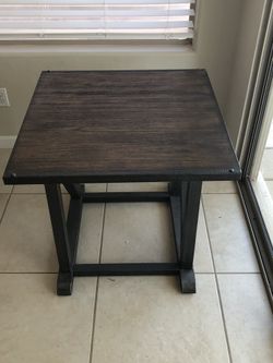 Industrial Looking Side Table