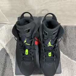 Jordan 6 Retro Electric Green Size 10