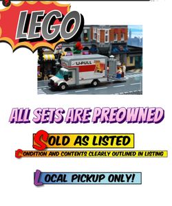 Moving PREOWNED LEGO SETS. SEE DETAILS