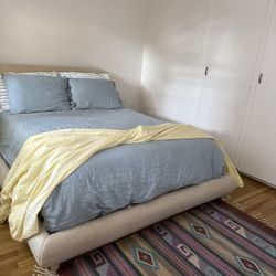 Full Bed Frame And Mattress 