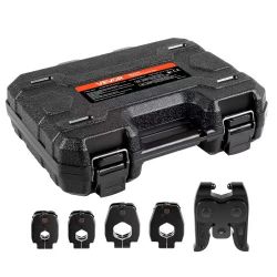 748#5PCS ProPress Pressing Kit for Standard Series Press Tools, 4PCS Press Rings (1/2", 3/4", 1", 1-1/4") & R8 Actuator for ProPress Copper Pipes, Com