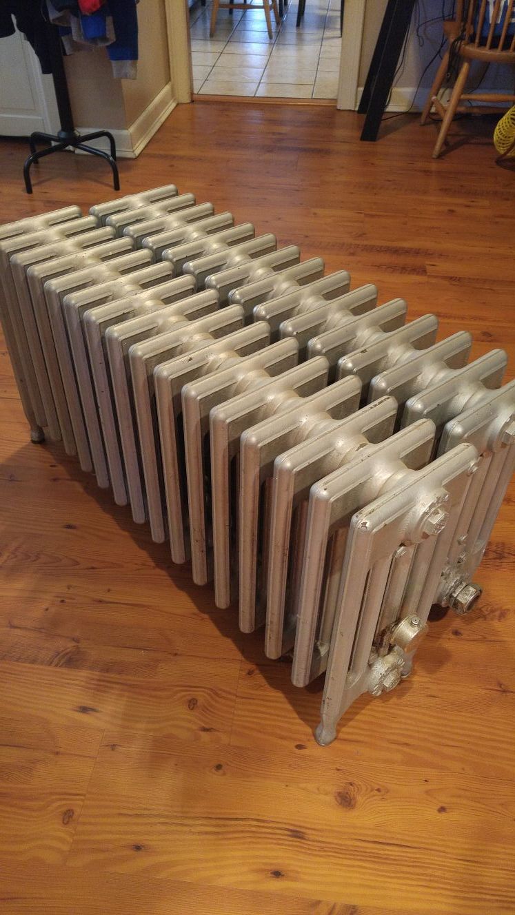 Cast iron steam radiator for household