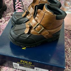 Boys Polo Boots