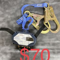 Retractable Fall Protection New And Harness New