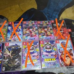 Nintendo Switch Games & PS4 Games (Prices Below)