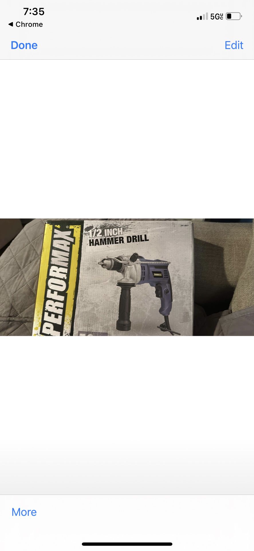 1/2 Inch Hammer Drill