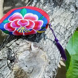 New Mexican Handmade Boho coin pouch