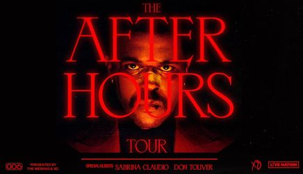 (2) The Weeknd LIVE 2nd row! @ Honda Center Aug 8 **SOLD OUT**