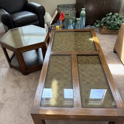 Coffee table and end table